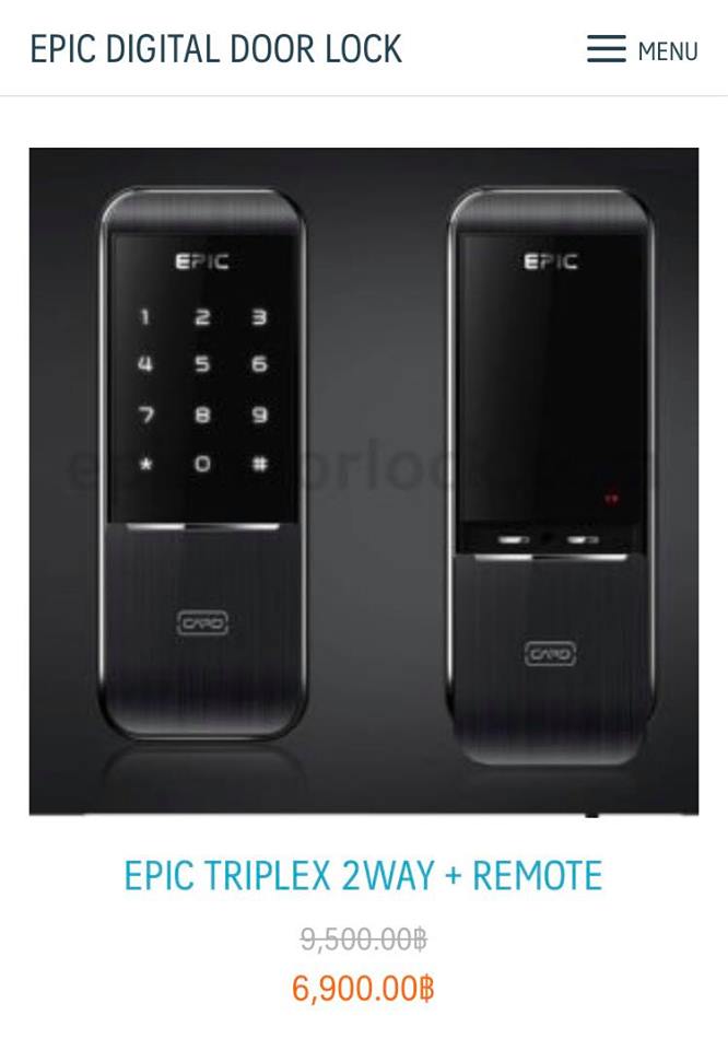 EPIC รุ่น TRIPLEX 3WAY 3 ระบบ